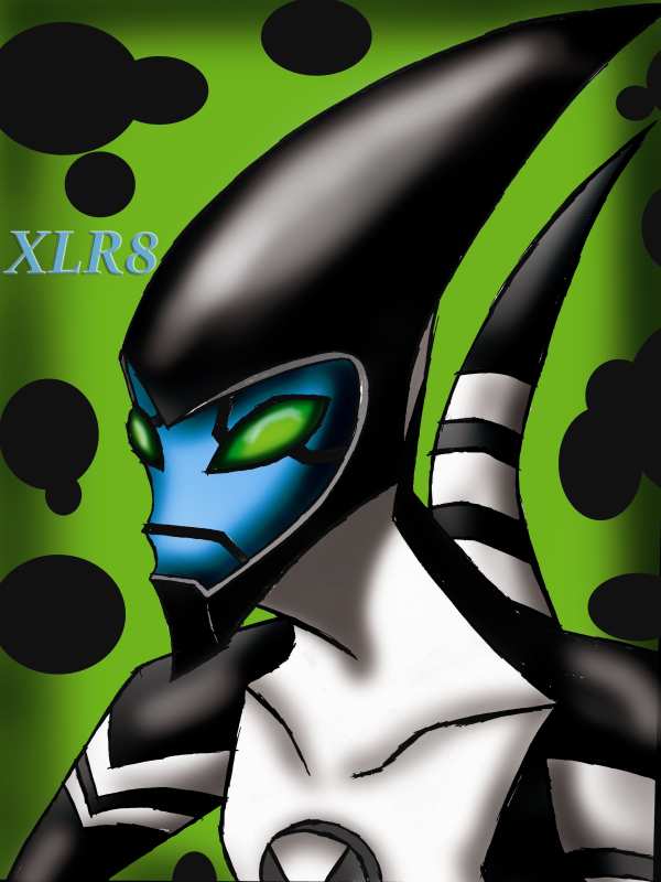 BEN 10,000's XLR8-COLORED