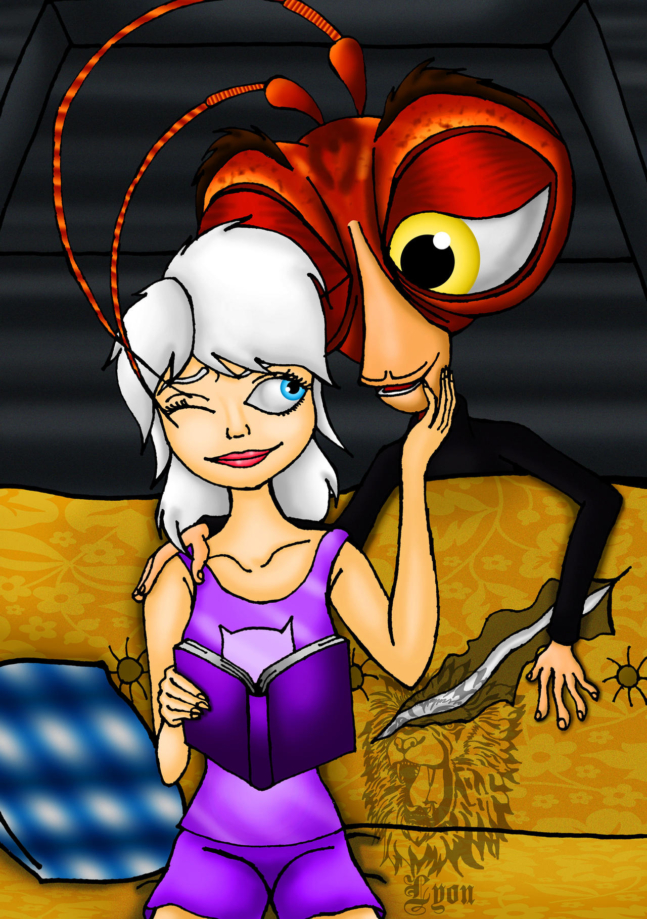 Cockroach Robot: Susan And Dr. Cockroach- Monster Love By TheBig-ChillQueen...