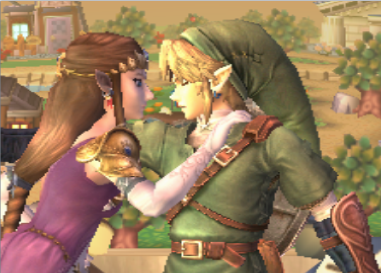 Link x Zelda Brawl Screenshot