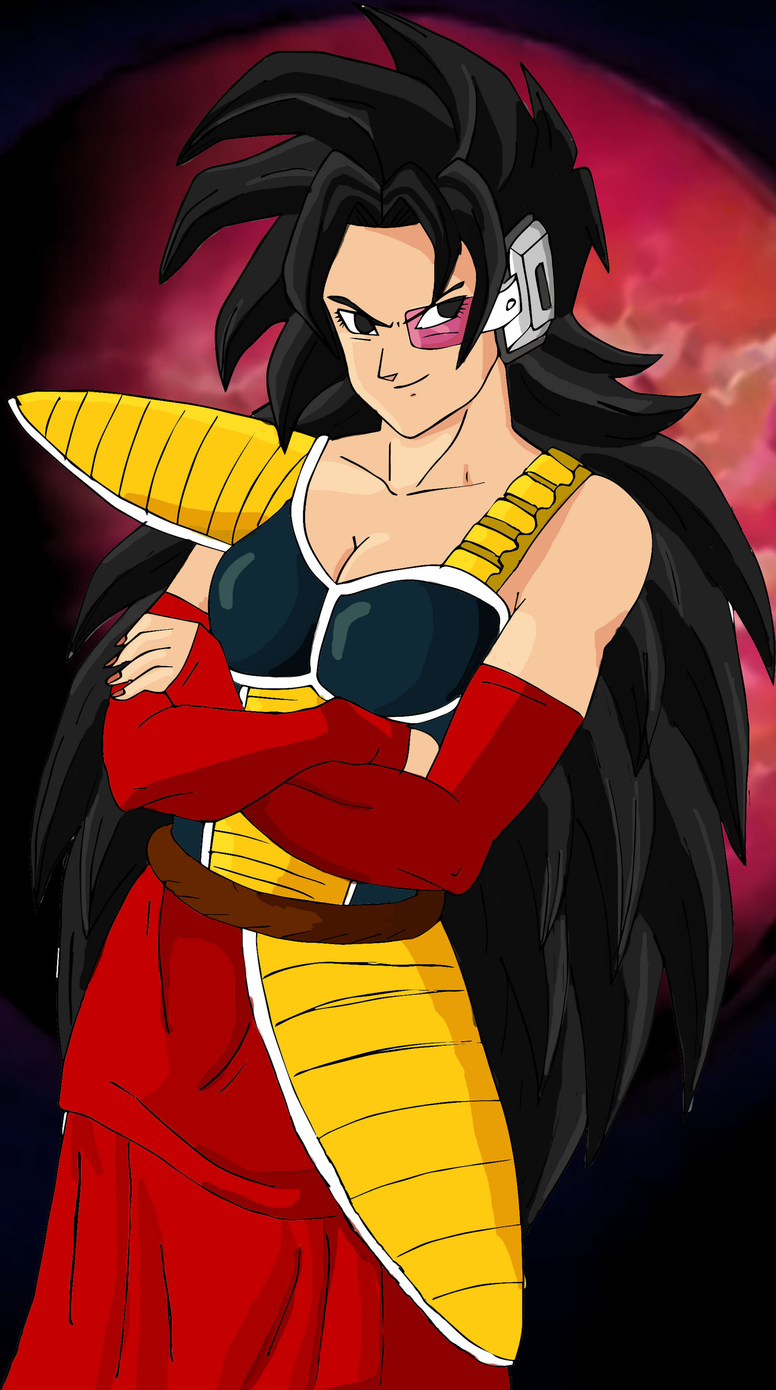 DBM - Hanasia, mother of Kakarot and Raditz by AnaLee94 on DeviantArt
