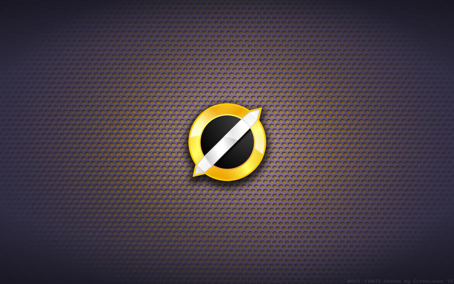 Wallpaper - Bass.EXE - Forte.EXE Logo