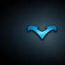 Wallpaper - Nightwing Blue Logo