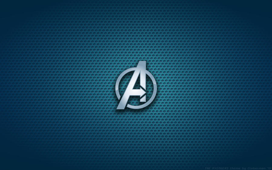 Wallpaper - The Avengers 'Poster Version' Logo