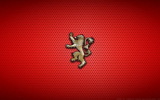 Wallpaper - House Lannister Logo