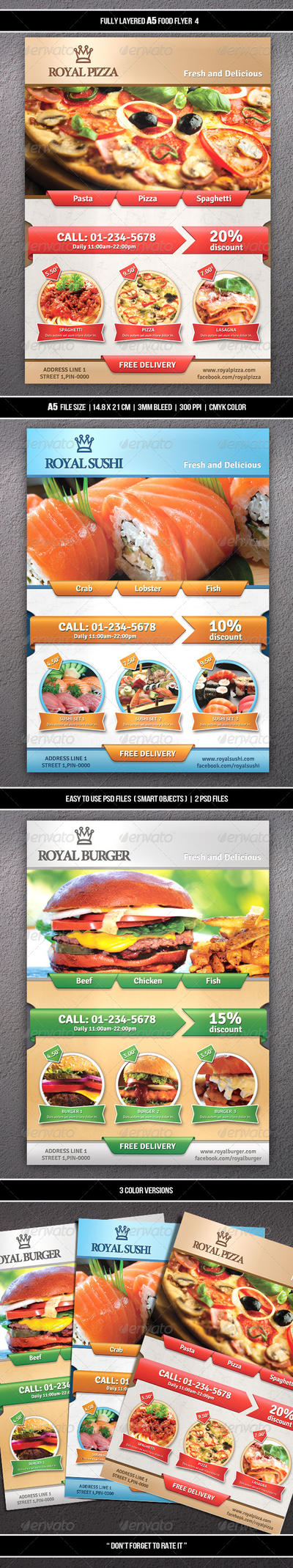 Food Flyer 4 (A5)