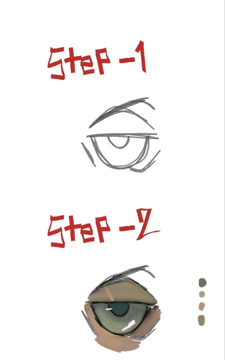 Step by step - Eye tutorial by llypooth on DeviantArt
