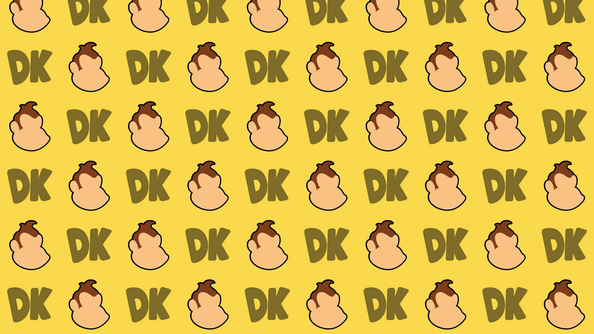 Donkey Kong Pattern by JakeBing on DeviantArt