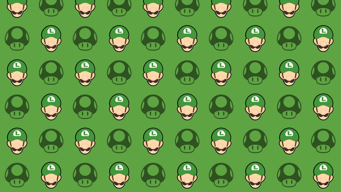 Luigi Pattern by JakeBing on DeviantArt