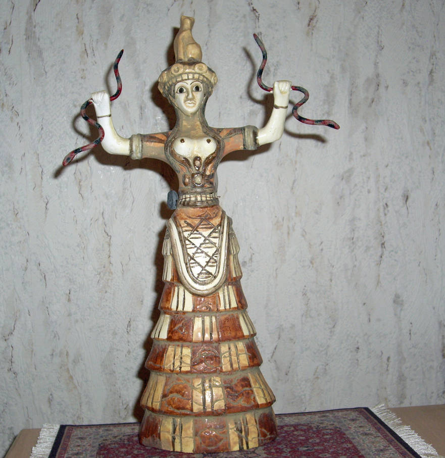 Minoan Goddess Ariadne by Malintra-Shadowmoon Minoan Goddess Ariadne by Malintra-Shadowmoon