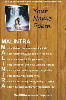 Acrostic Namepoem