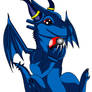 Chibi Blue Dragon