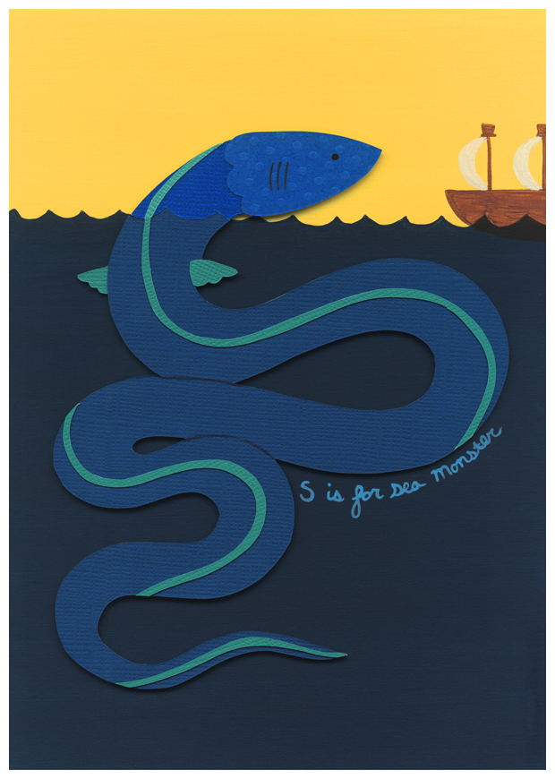 S is for Sea Monster