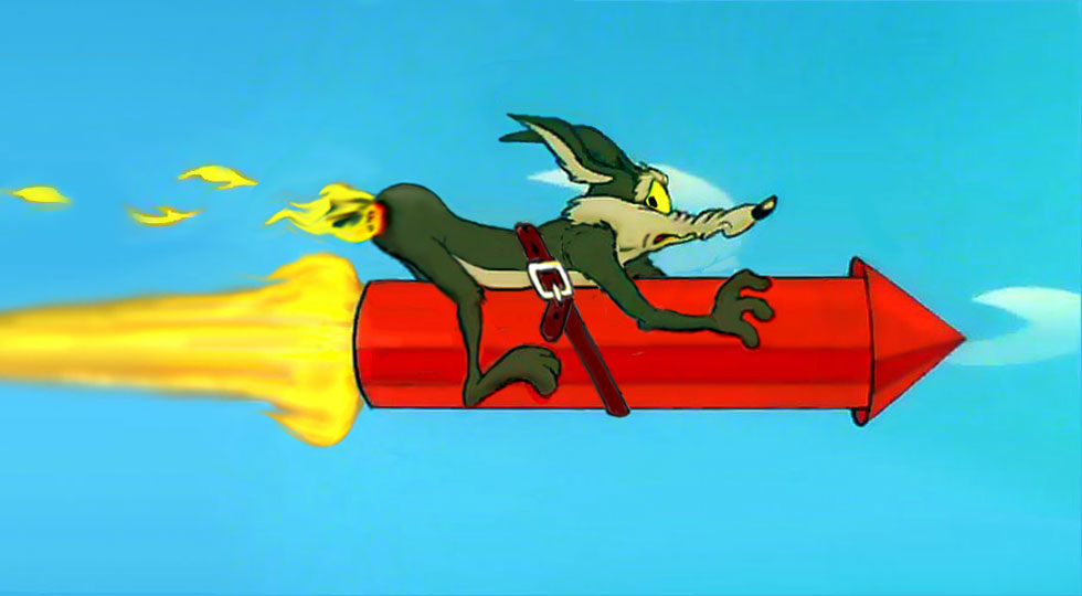 Coyote Rocket by mreiof on DeviantArt