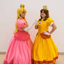 Peach and Daisy