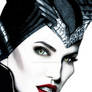 Angelina Jolie Maleficent - Colored