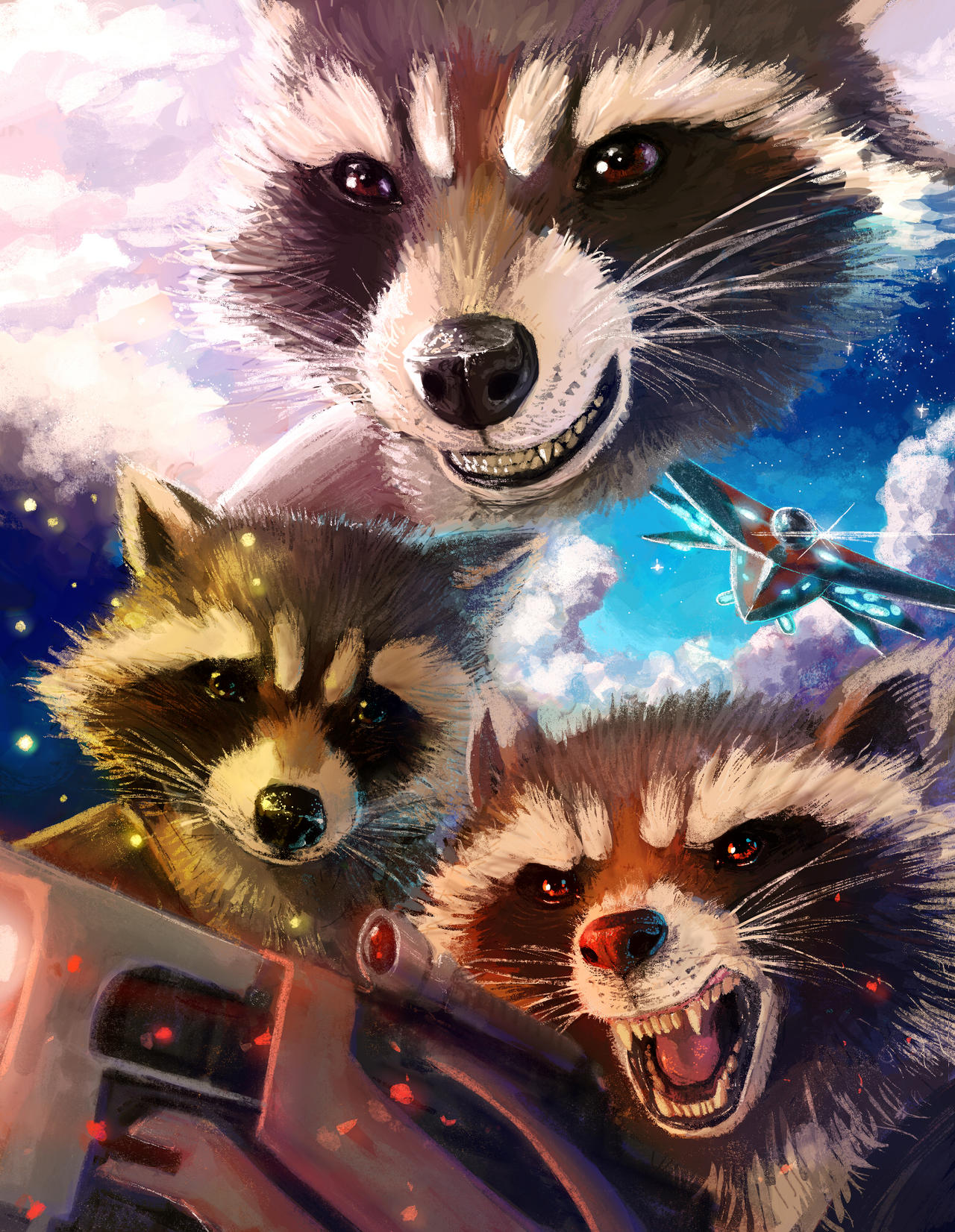 Rocket Raccoon montage