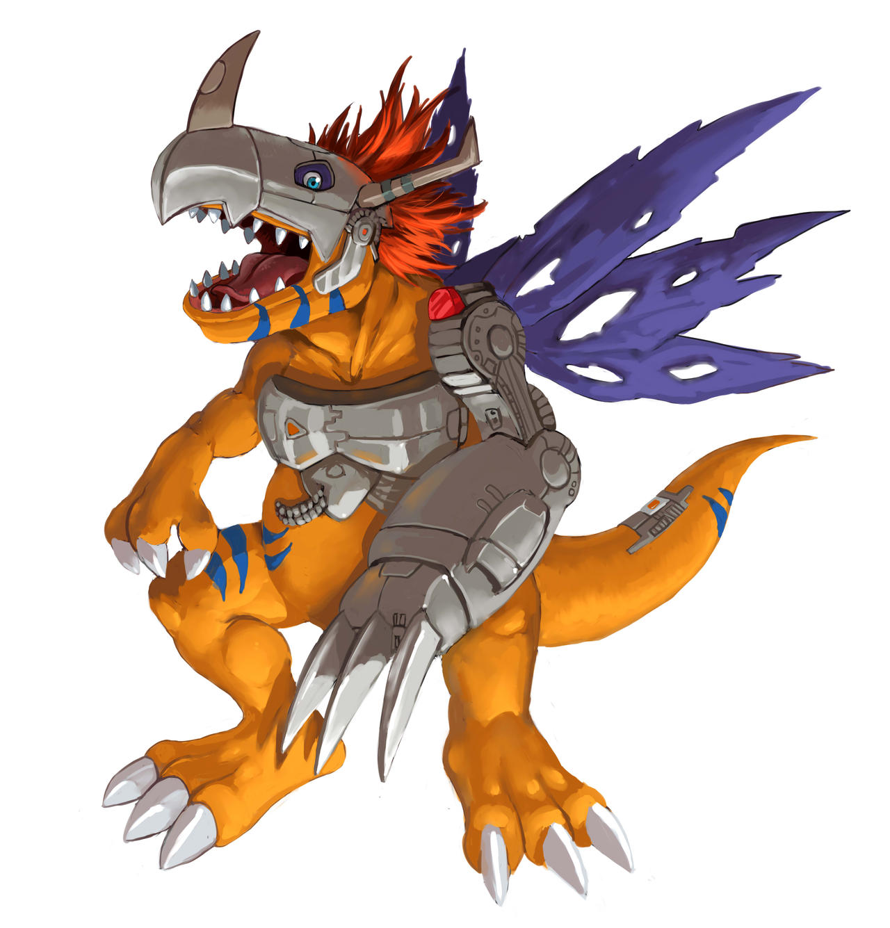 Metal Greymon Smash Moveset 141 by GalvaEmperor on DeviantArt