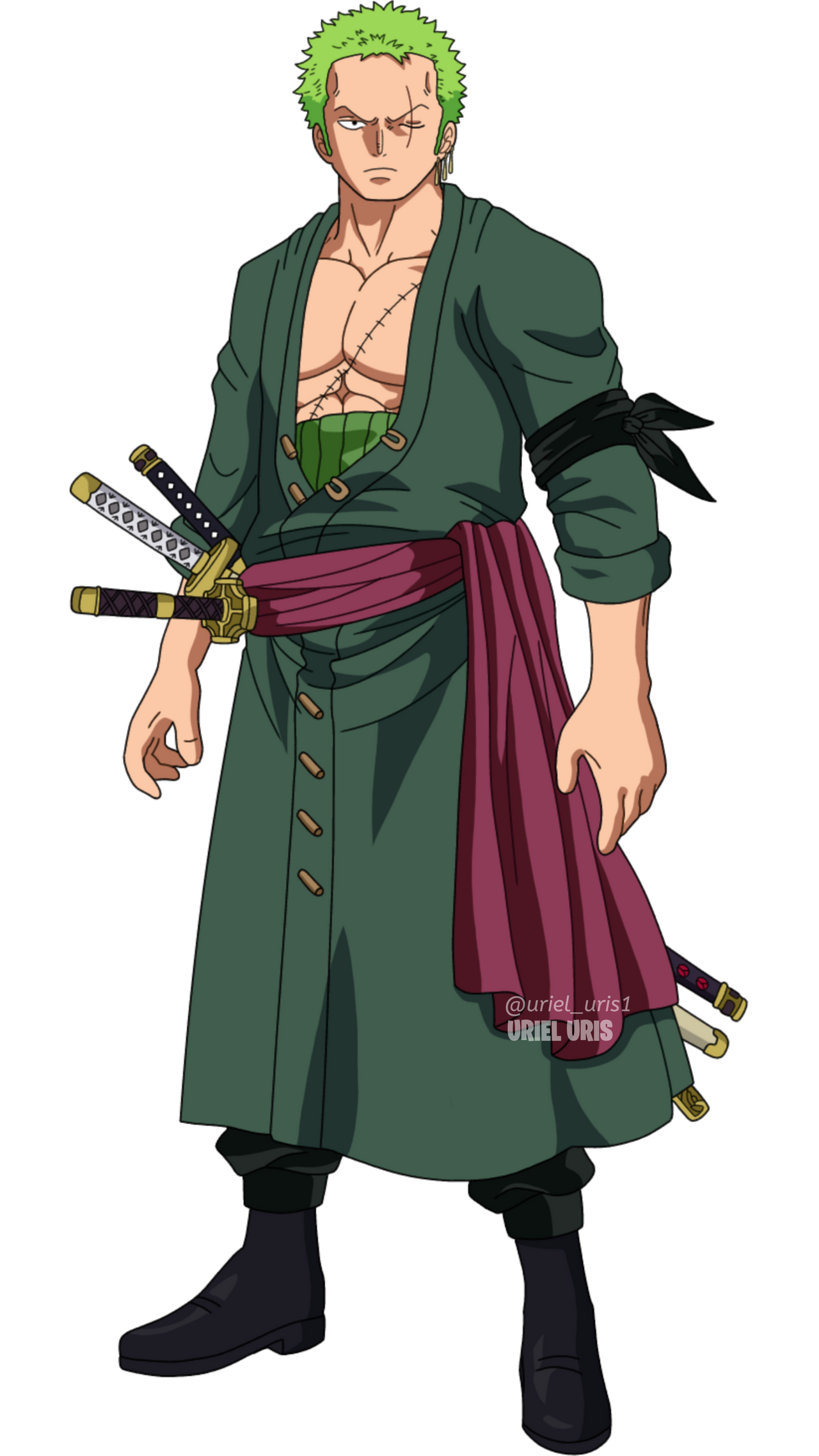 Zoro_Fortnite_render by URieLReYes05 on DeviantArt