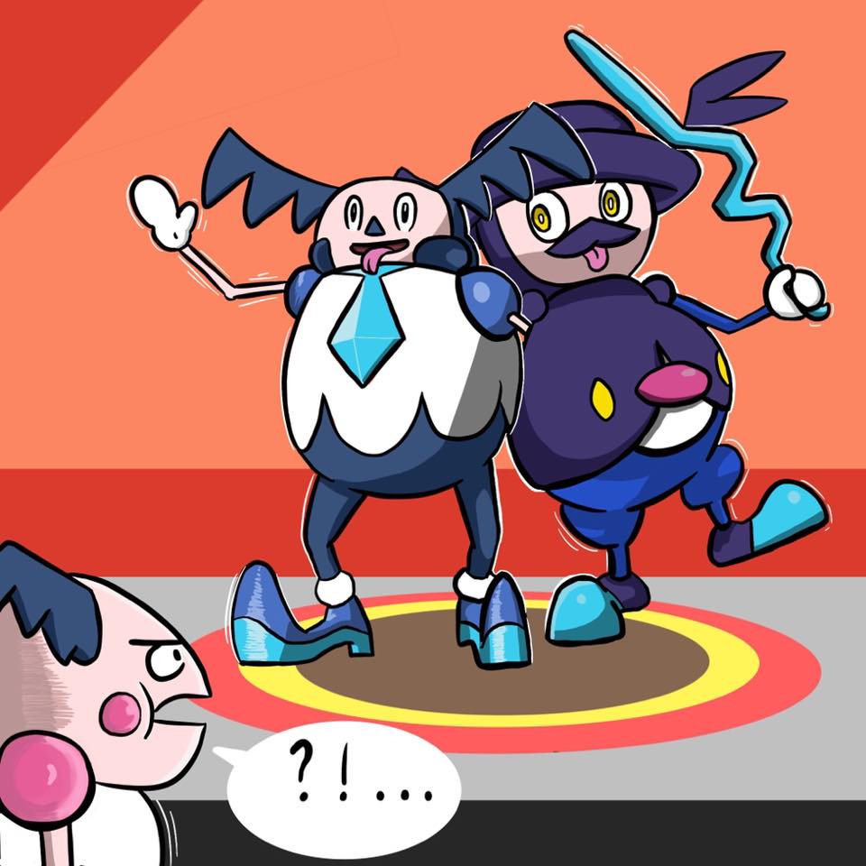 Mr Rime Deviantart Galarian Mime and Rime by RealVictorInfinity on DeviantArt