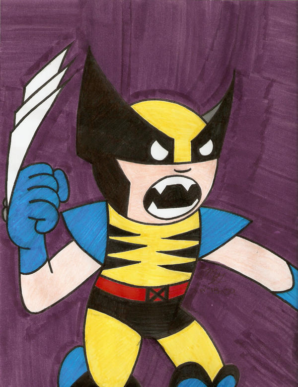 Mini wolverine by chicha93 on DeviantArt
