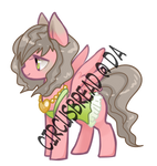 [OPEN] Clay-haired Sweetie Pony Adopt by kaisuki-png