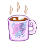 [F2U pixel] Hot Chocolate and Marshmallows