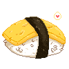[F2U Pixel] Tamago Fat Sushi