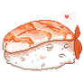 [F2U Pixel] Ebi Fat Sushi