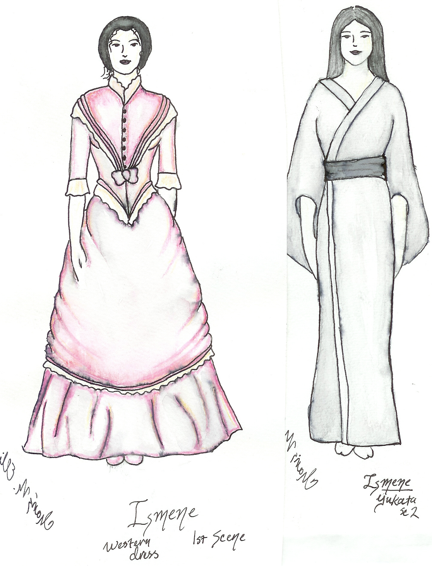 Antigone Costumes-- Ismene 1