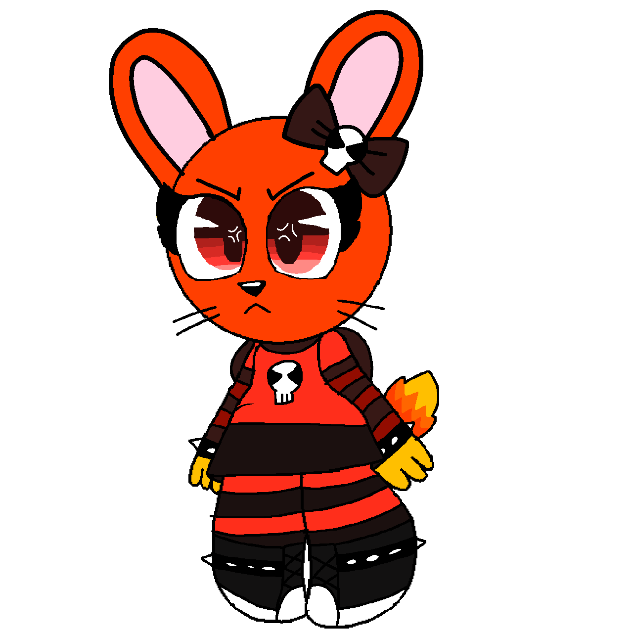Rabbit Rage Mode Rage Claire Rabbit by BubbuoGatinhoFan2009 on DeviantArt