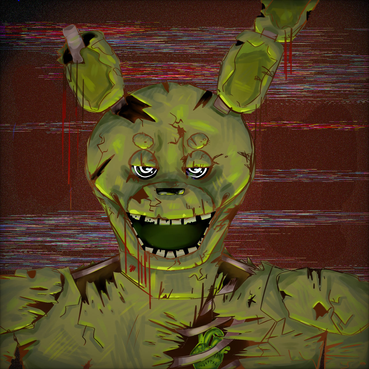 Springtap Art SPRINGTRAP!! by Zara-Does-Art on DeviantArt