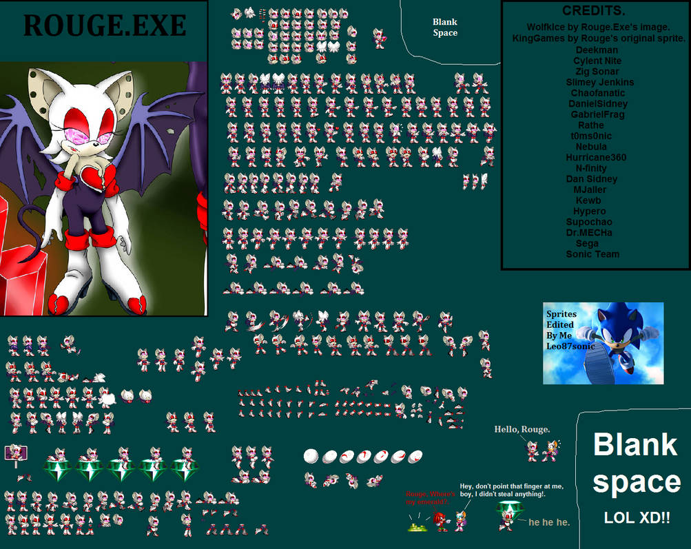 Rouge.Exe by Leo87sonic on DeviantArt