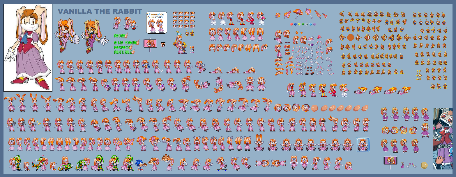 Sonic 3 And Amy Rose Sprite Sheet by E-122-Psi on DeviantArt