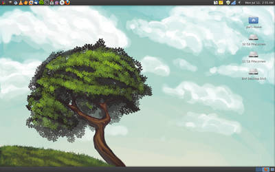 Linux Mint Desktop July 12th