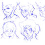 Sketches charas of nothing
