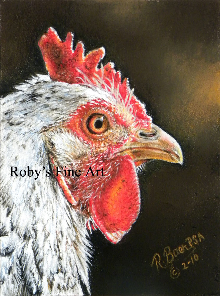 'Sunlit Hen' - Realism