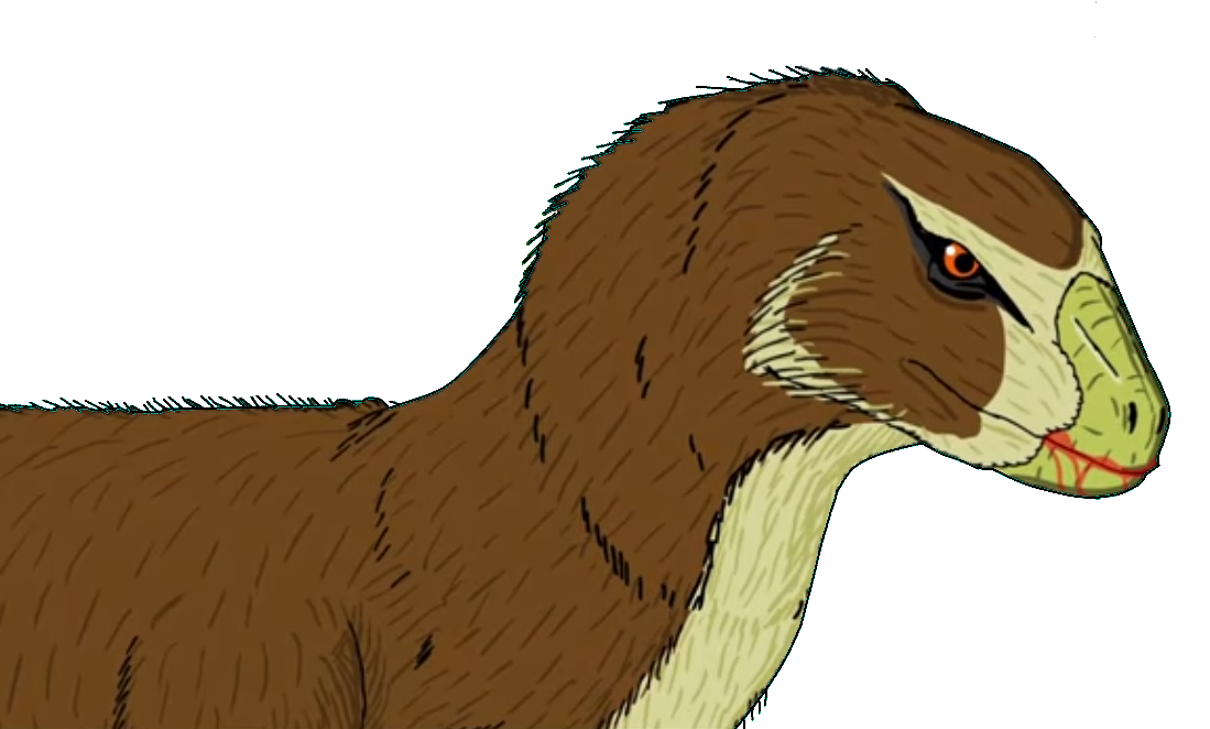 You are what you eat: Deinonychus by EWilloughby on DeviantArt