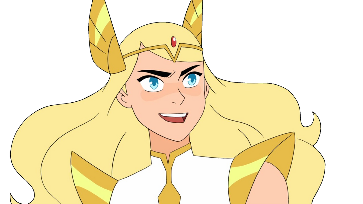 Adora/She-Ra Smiling (Transparent) by TgoSurvivor on DeviantArt