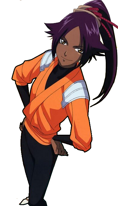 Yoruichi Shihouin appear in Wallpaper Scene by TgoSurvivor on DeviantArt