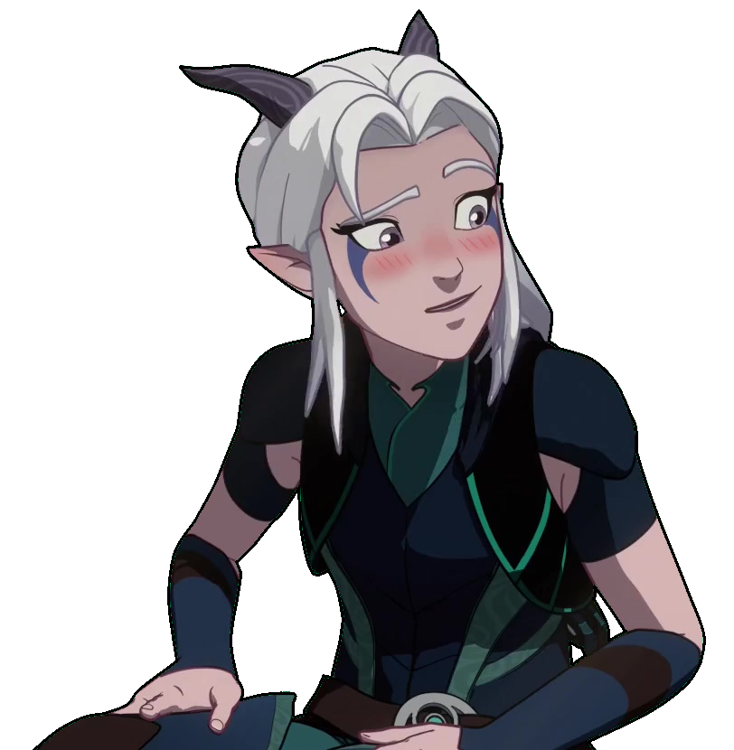 Rayla R3 Rayla gets blushed by TgoSurvivor on DeviantArt
