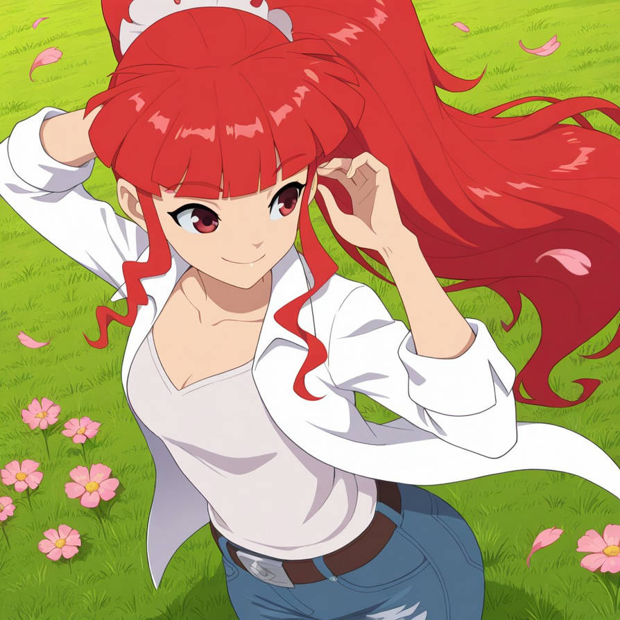 Untitled Set Rikki Rikki having peace at the flower field by TgoSurvivor on DeviantArt