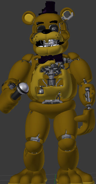 Fixed Withered Golden Freddy (EDIT) by b0iman69 on DeviantArt