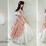 Little Mermaid Pink Ball Gown Cosplay Dress