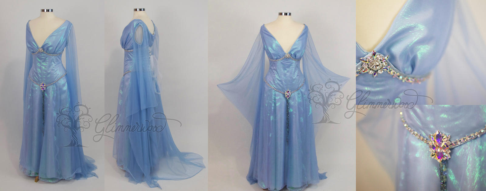 Pinocchio Blue Fairy Cosplay Costume Dress by glimmerwood on DeviantArt Pinocchio Blue Fairy Cosplay Costume Dress by glimmerwood on DeviantArt