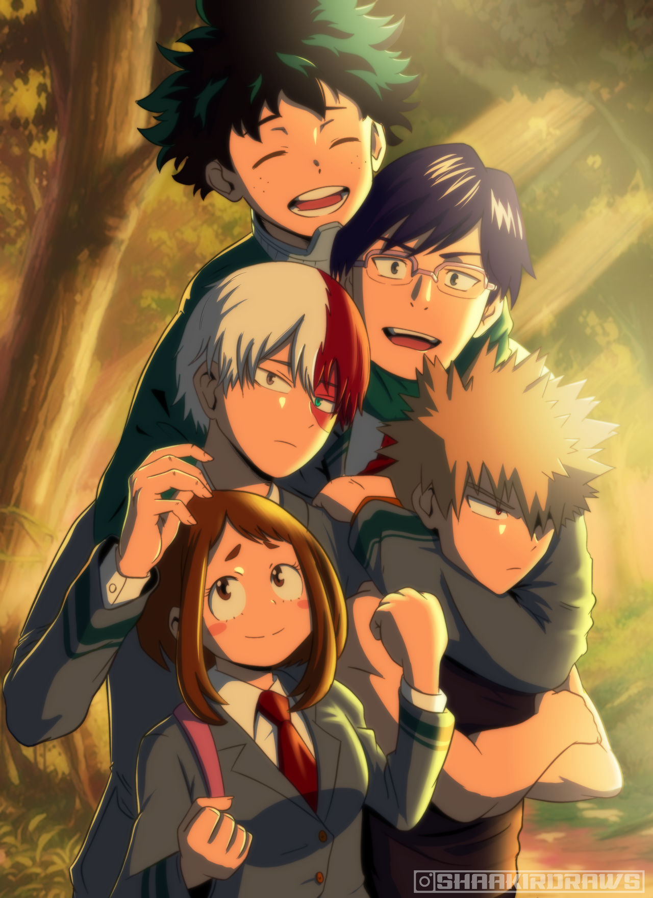 My Hero Academia Class 1a by shaakirdraws on DeviantArt
