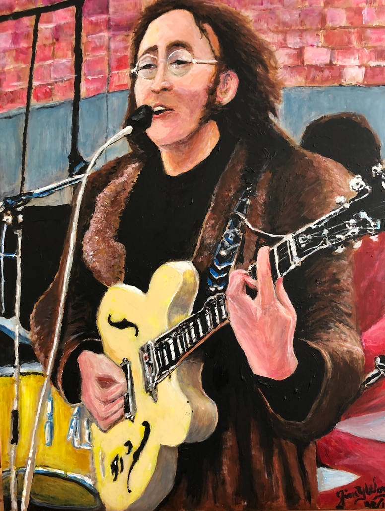 John Rooftop Concert John Lennon: Rooftop Concert by yorkyuen on DeviantArt