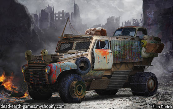 post apocalyptic vehicle