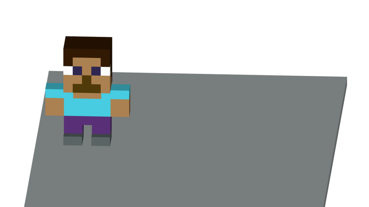 Mini minecraft Steve by Lackolight on DeviantArt