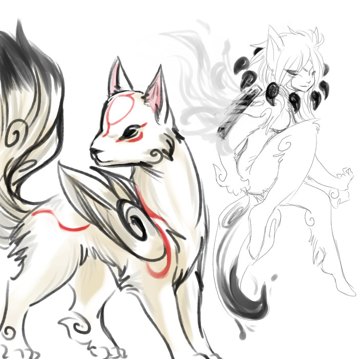 more okami fanart