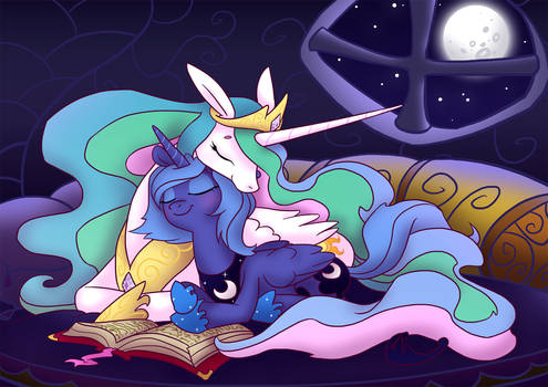 Celestia and Luna